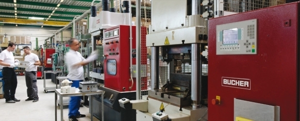 Thermoset production using Compression Moulding